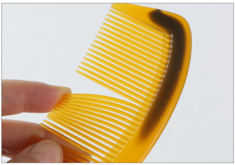 牛筋梳子折不断小中号美发梳子批发便携实用礼物直发卷发细齿梳