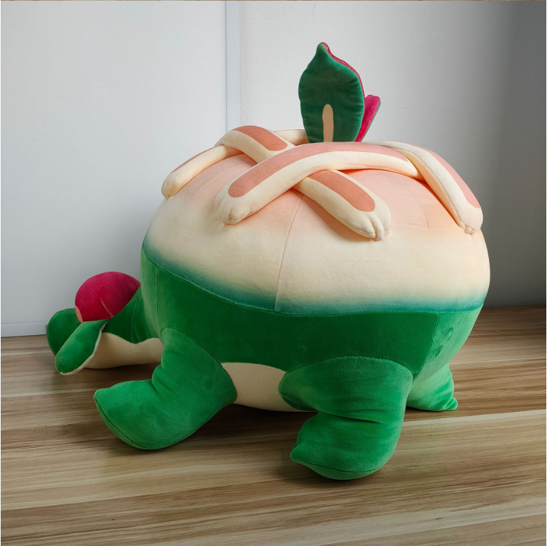跨境新品 appletun plush 苹果团乌龟 玩偶毛绒玩具