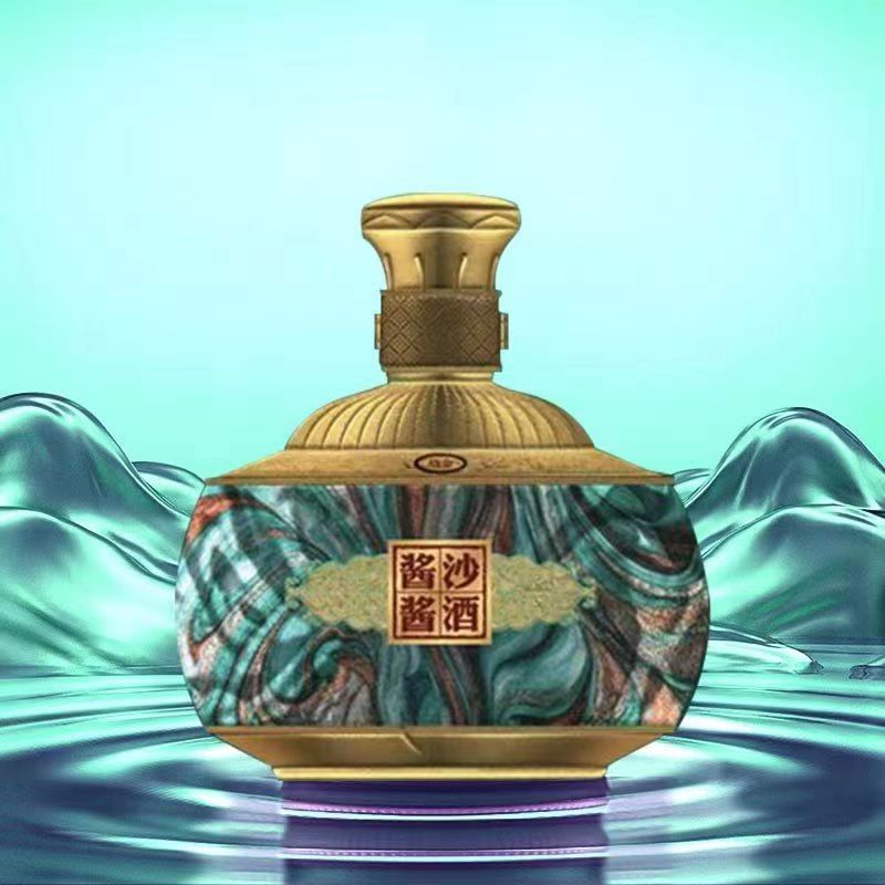 金沙古酱 酱沙酱酒均金53酱香型白酒500ml*4瓶整箱装-阿里巴巴