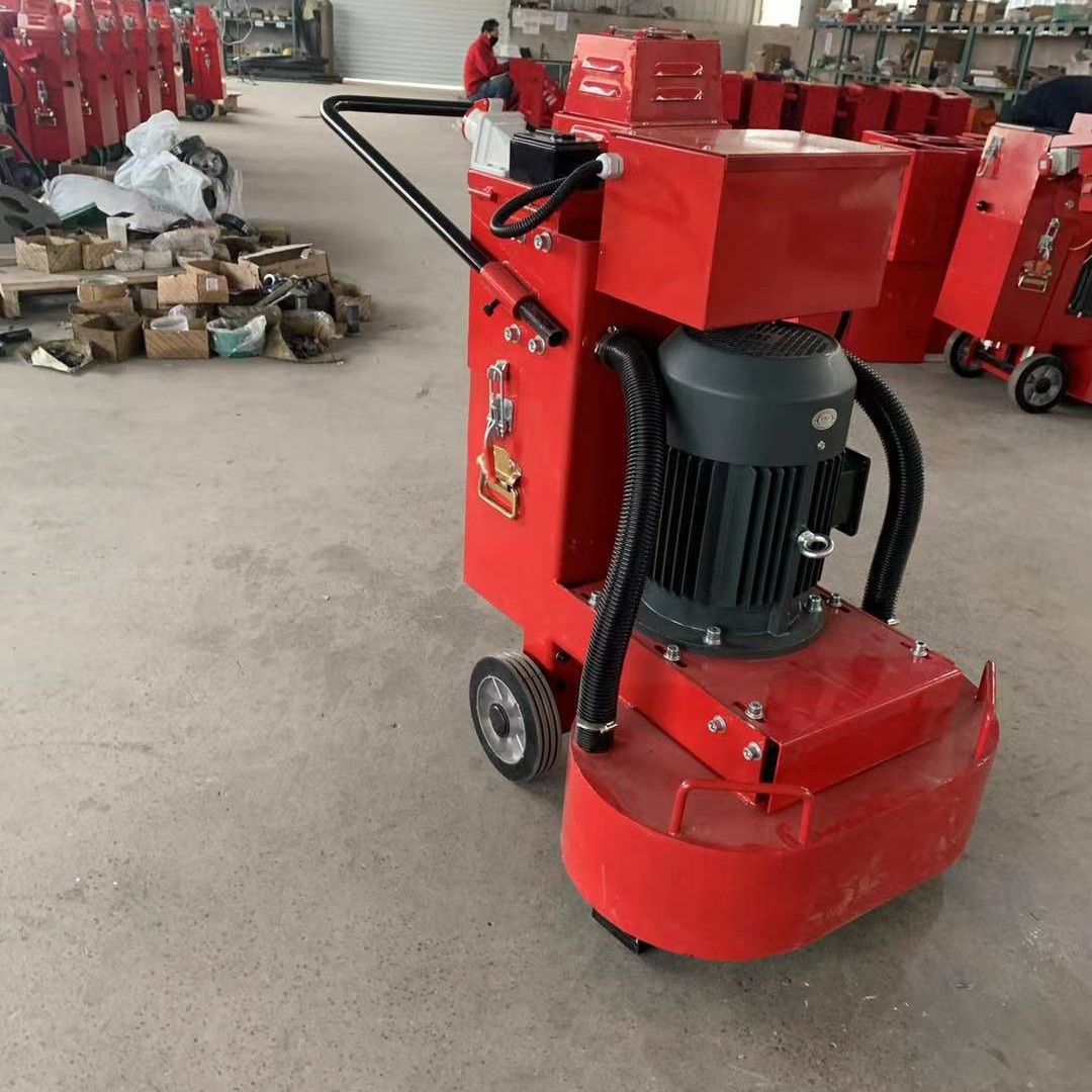 环氧地坪漆打磨机水泥路面抛光地面磨平无尘研磨机混凝土水磨石机