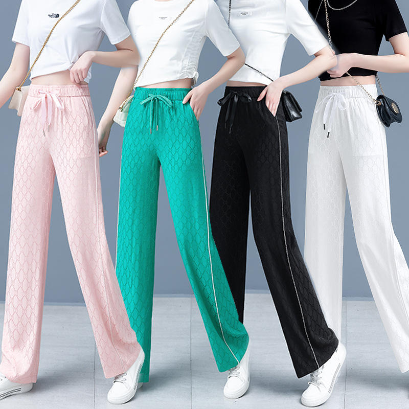 阔腿裤冰丝裤-新款价格,厂家,货源-阿里巴巴