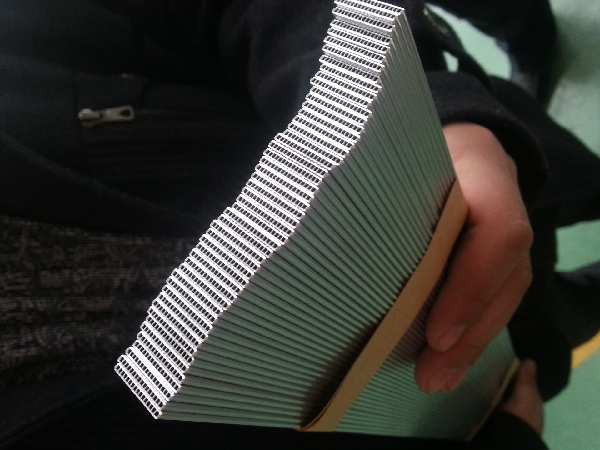 平行流微通道微通道冷凝器平行流风冷散热器大散热量冷却器带