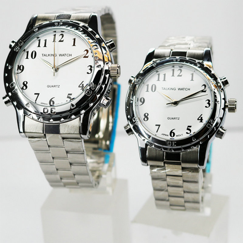 blind watch language time reporting men and women same style watch for the elderly watch fashion simple in stock wholesale