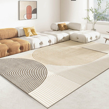 地毯客厅2023新款轻奢高级感沙发茶几垫奶油风仿羊绒卧室床边地毯