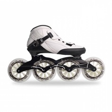 速滑鞋大轮专业竞速鞋成人男女儿童可调炭纤维轮滑上鞋溜冰鞋