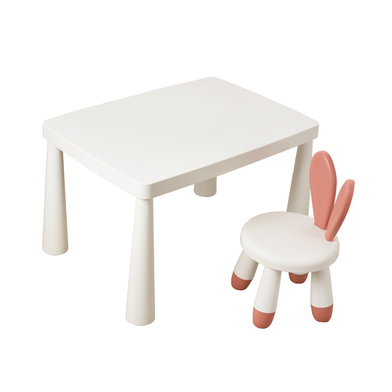 幼儿园桌椅儿童桌子套装宝宝玩具桌塑料学习书桌卡通