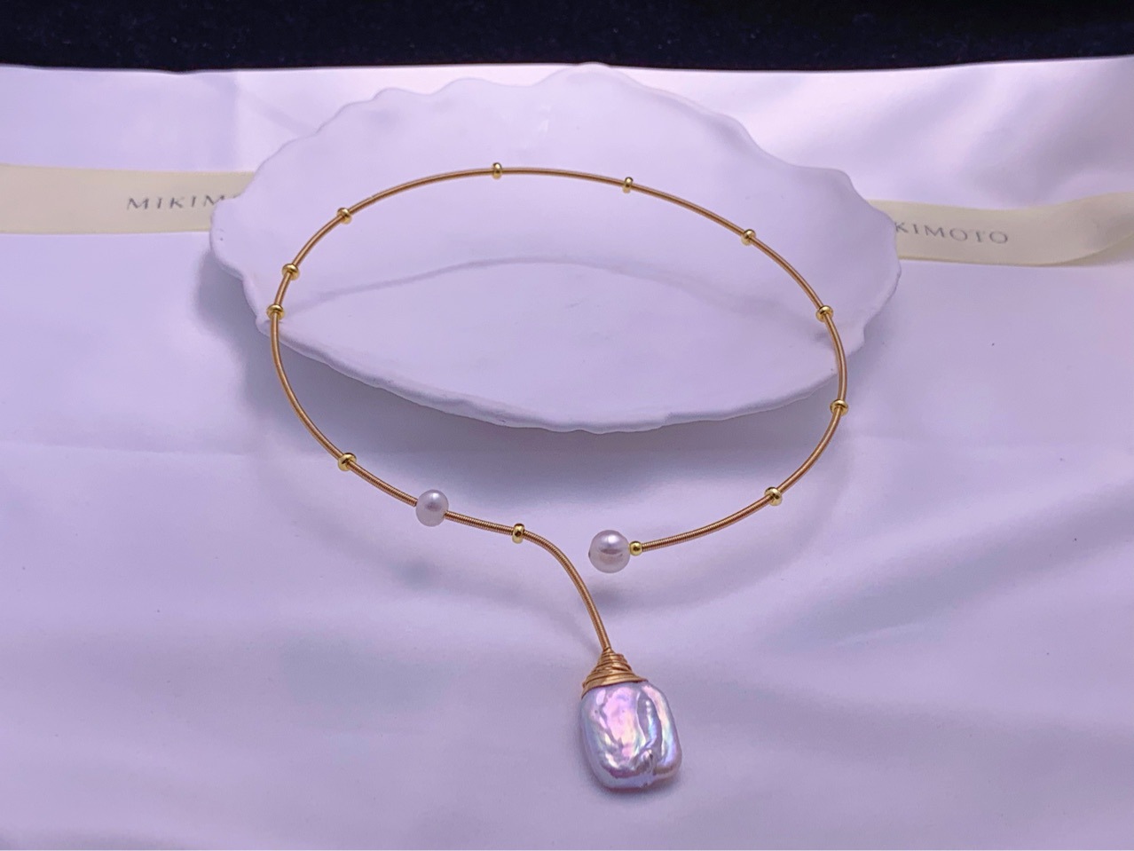 淡水巴洛克珍珠项圈 女-阿里巴巴