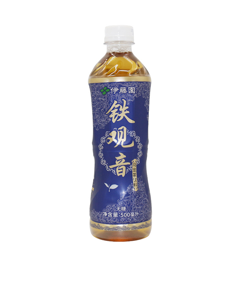 批发团购ito en/伊藤园铁观音乌龙茶无糖 500ml 15瓶整箱多省包邮