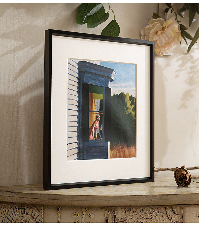 铝合金窄边画框装裱16寸24寸海报框广告拼图框定制简约大相框挂墙