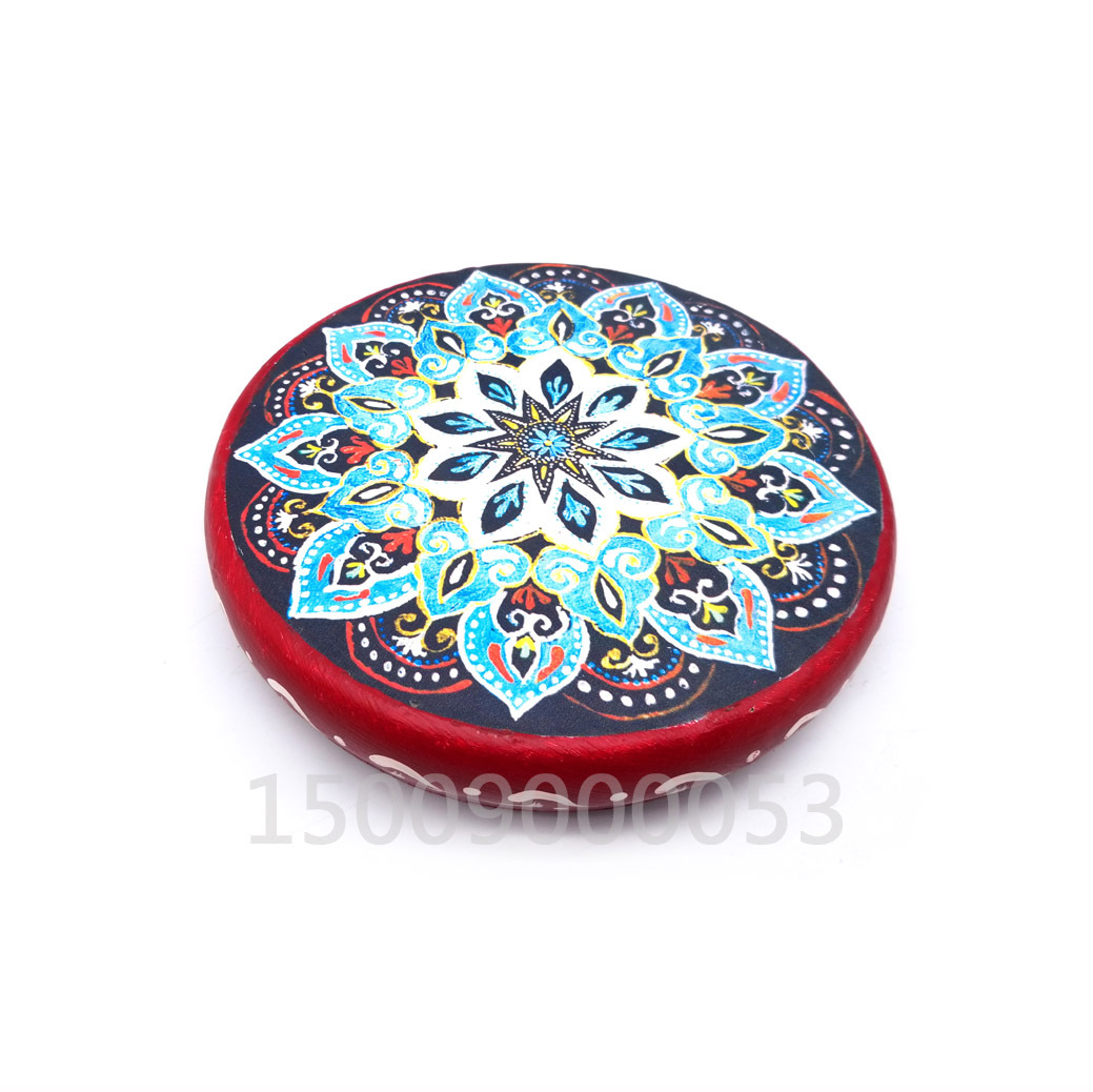 新疆舞手鼓维吾尔族演出乐器餐厅装饰品彩绘摆挂件旅游纪念品礼品