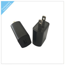 5v1a手机充电头 美规USB充电器 单USB电源适配器便携式插头