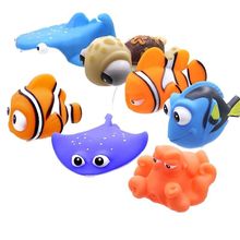 卡通潜水玩偶软胶公仔海洋玩具水下运动海底总动员过家家小丑鱼