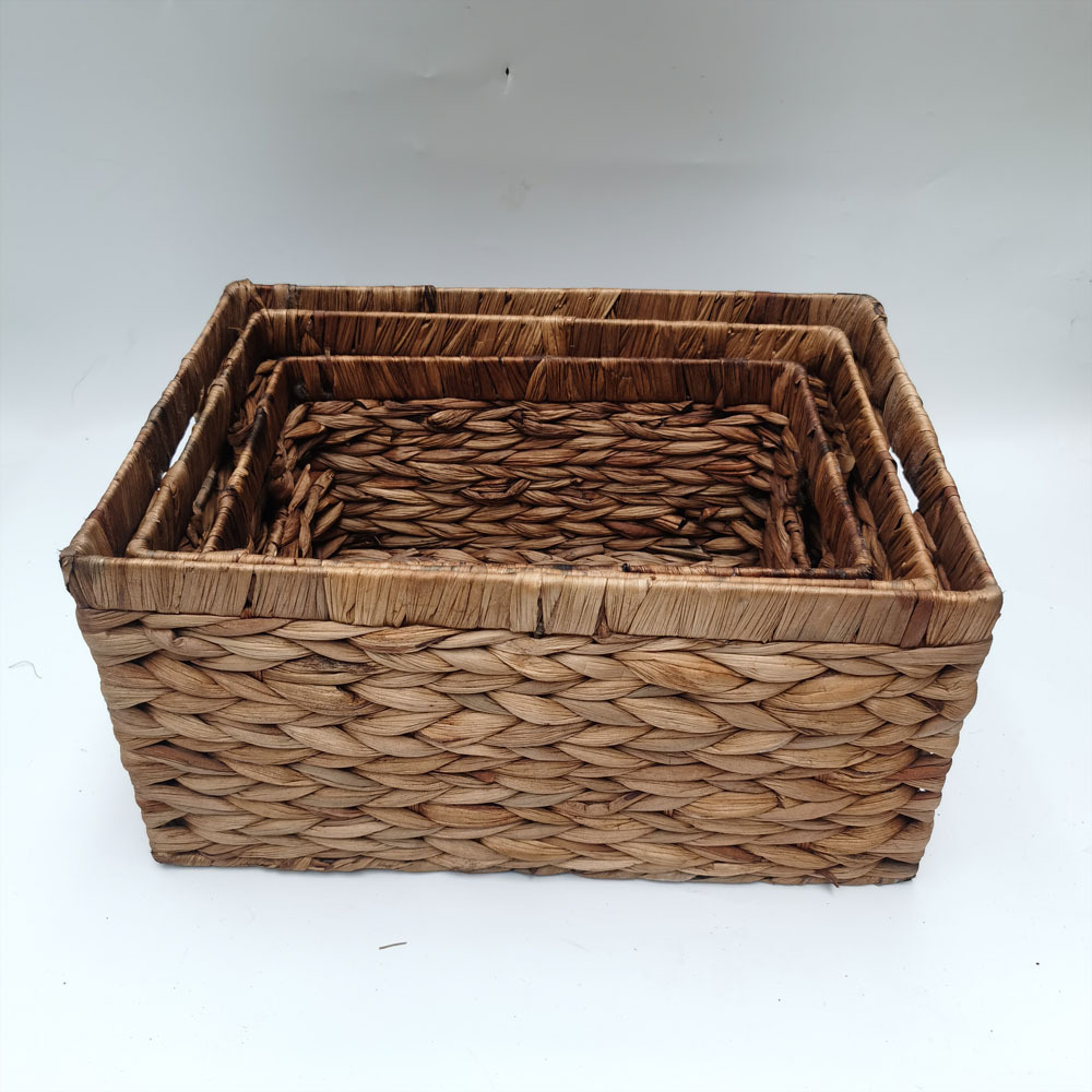 草编织篮家居杂物筐 落地玩具杂物篮 宽纸绳编织脏衣收纳篮-阿里巴巴