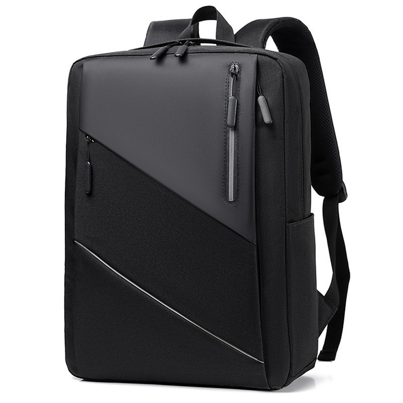 Cross-border business backpack Men's waterproof backpack Men's leisure schoolbag Multi-function computer bag printed logo599 Item Picture