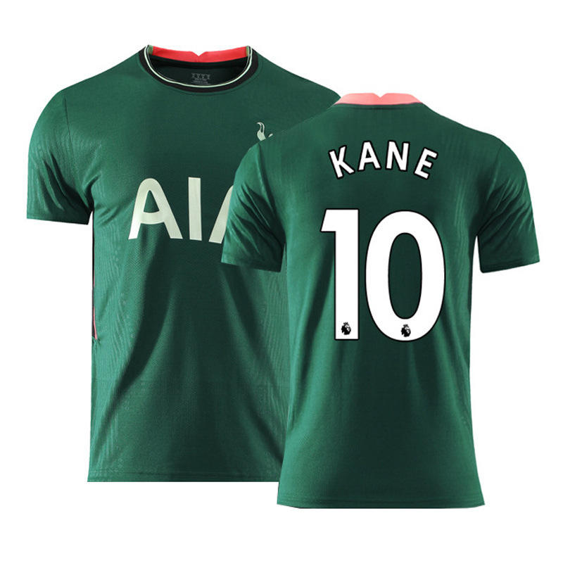 20-21热刺球衣10号凯恩7号孙兴慜主客场比赛运动足球服成人上衣男