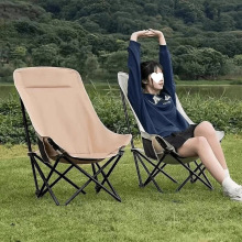 包邮月亮折叠户外折叠椅露营椅子便携凳子便携一件代发包邮