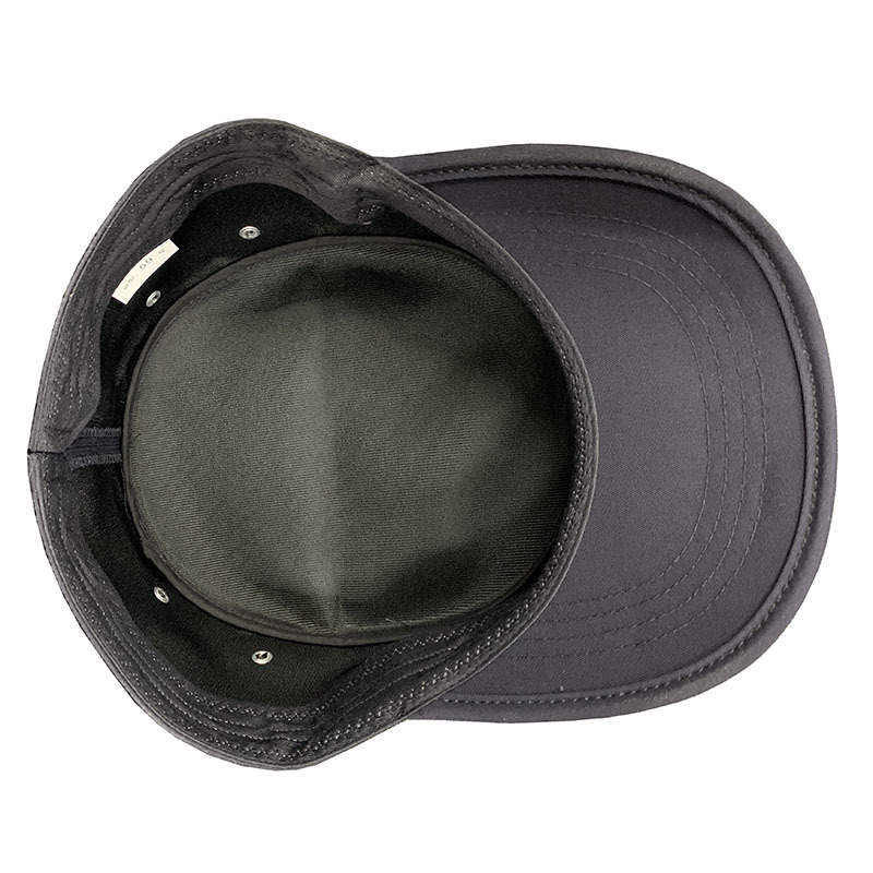 定制新款灰色物业执勤帽 保安作训帽 短檐特训帽 战训便帽 便帽