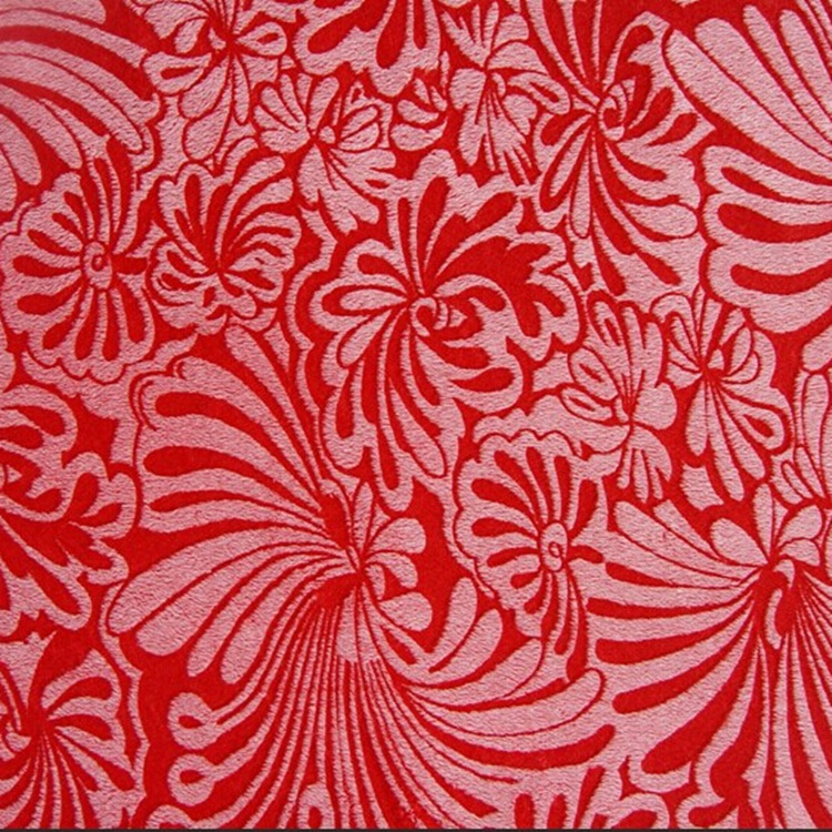 烂花短毛绒布宽幅家纺面料全涤印花烂花烧花ks经编超柔短毛绒布料