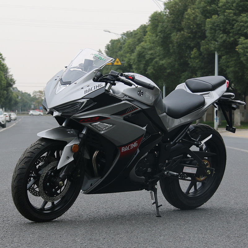 全新v6r3趴赛400双缸水冷摩托车跑车地平线重型机车公路赛可上牌
