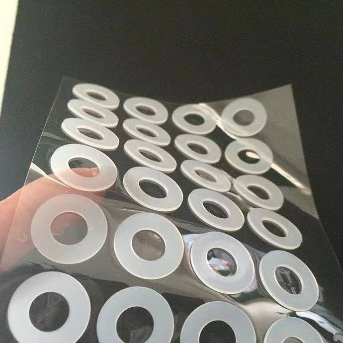 Food Grade round Silicone Gasket Anti-Slip Washer Transparent Water Heater Rubber Gasket Ring Bottle Cap Sealing Washer