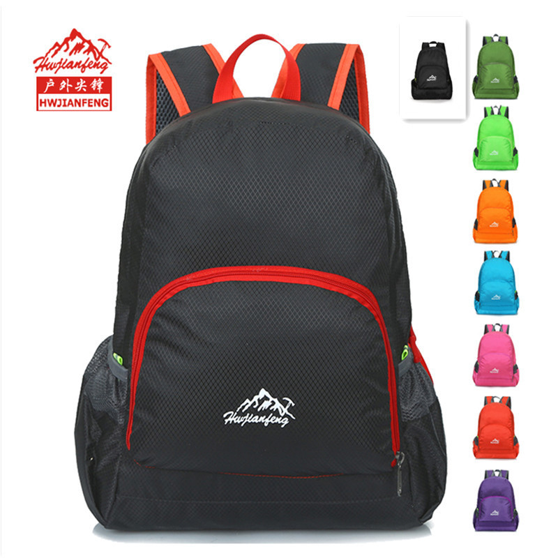 Cross-Border Hot Outdoor Folding Backpack Ultralight Waterproof Folding Bag Travel Lightweight Storage Folding Backpack