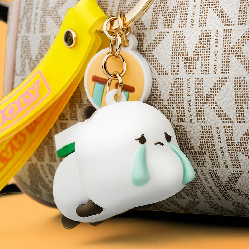 源头厂家正版萌力星球野萌君日常系列钥匙扣ip软胶公仔包包挂件