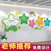 幼儿园文化墙班级教室布置校园背景墙大厅形象墙设计走廊装饰