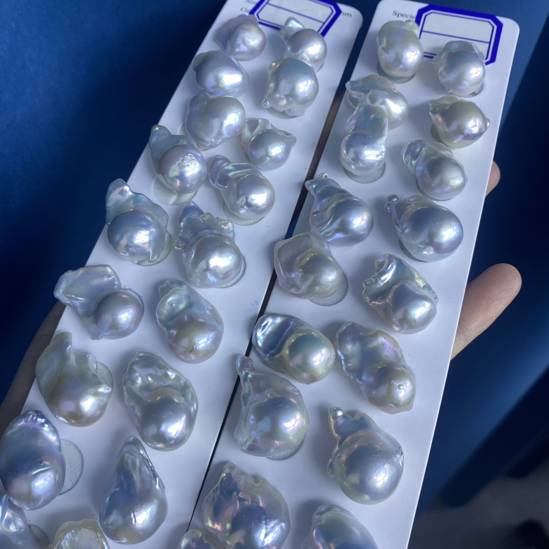 14-18mm炫彩巴洛克珍珠大巴裸珠散珠异形珍珠-阿里巴巴