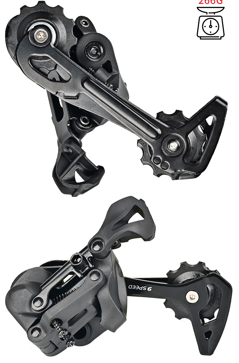 ltwoo蓝图山地自行车变速器a5 a7 at ax 9 10 11 12s指拨后拨长腿