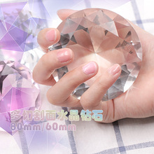 工具水晶玻璃装饰道具美甲店模特手展示拍摄道具大钻石钻饰