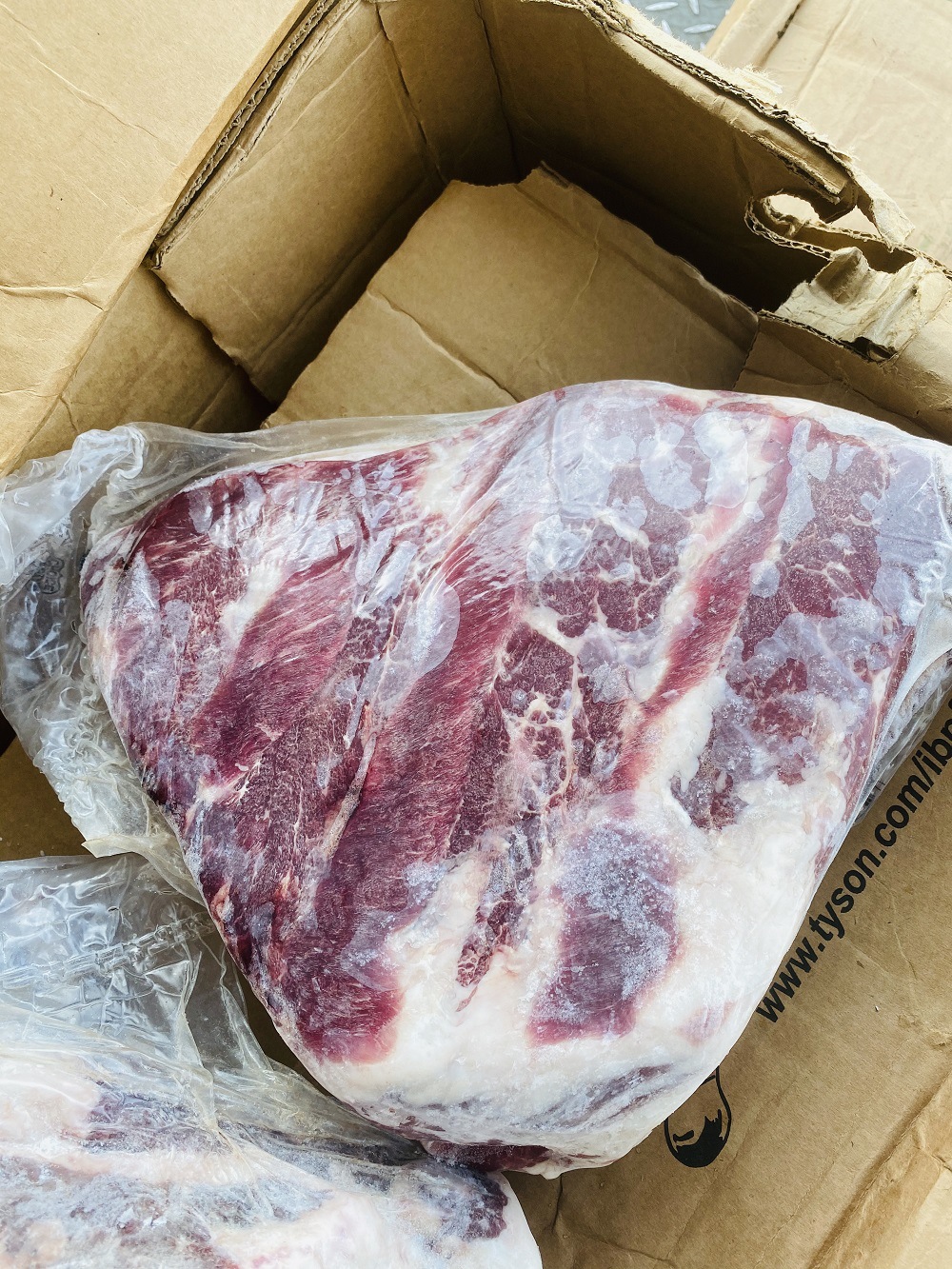 【3kg起拍】美国ibp9268厂牛肩胛三角小排冷冻生肉烤肉食材商用