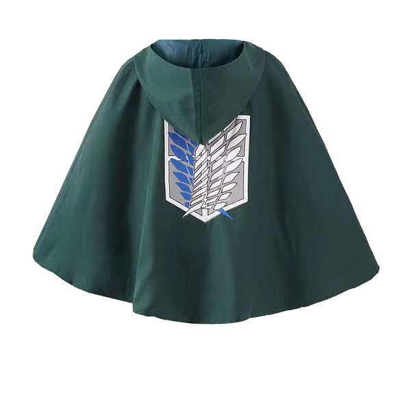 动漫进击的巨人披风外套自由之翼 二次元斗篷利威尔兵长万圣节