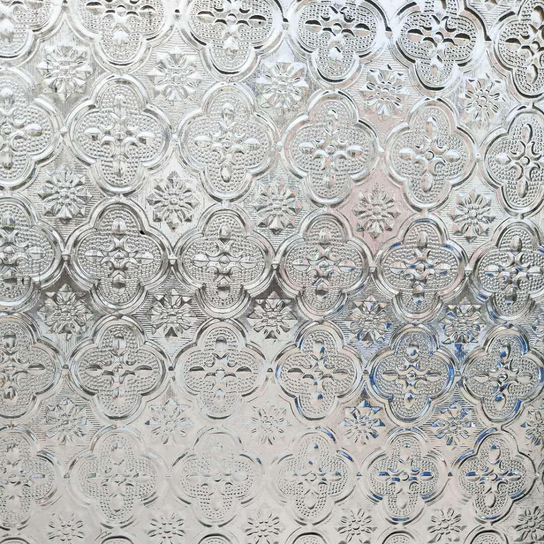 玻璃原片  玻璃加工  西关玻璃七彩压花玻璃