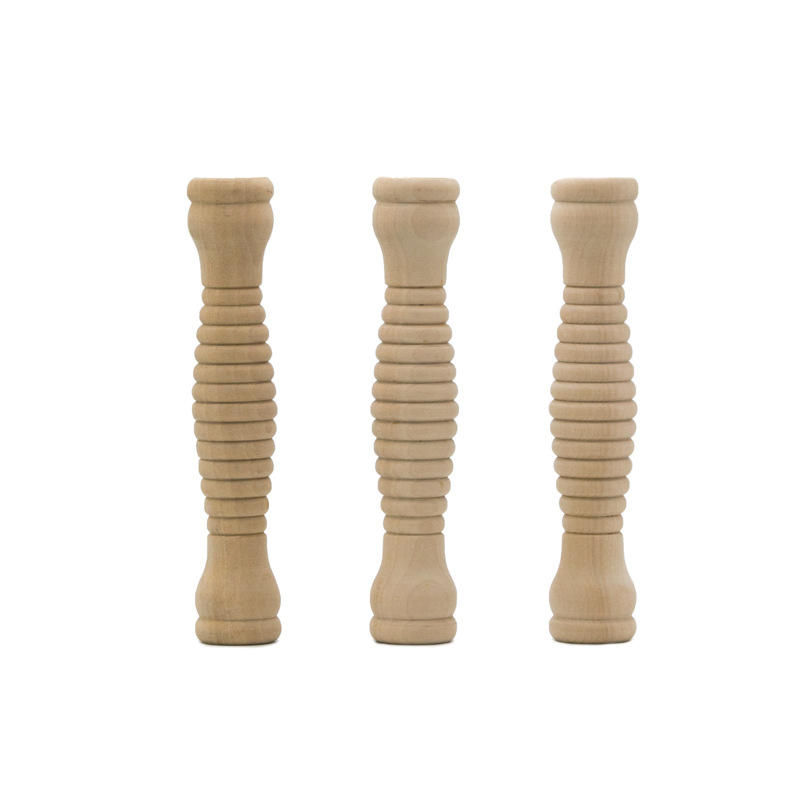 木质按摩轮 脚底按摩器 滚轮木质按摩棒 穴位按摩  可定制logo