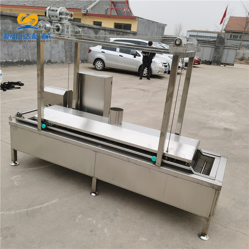 方便清洗的油条电炸锅 郯城县油条全自动油炸线 早餐油条油炸锅