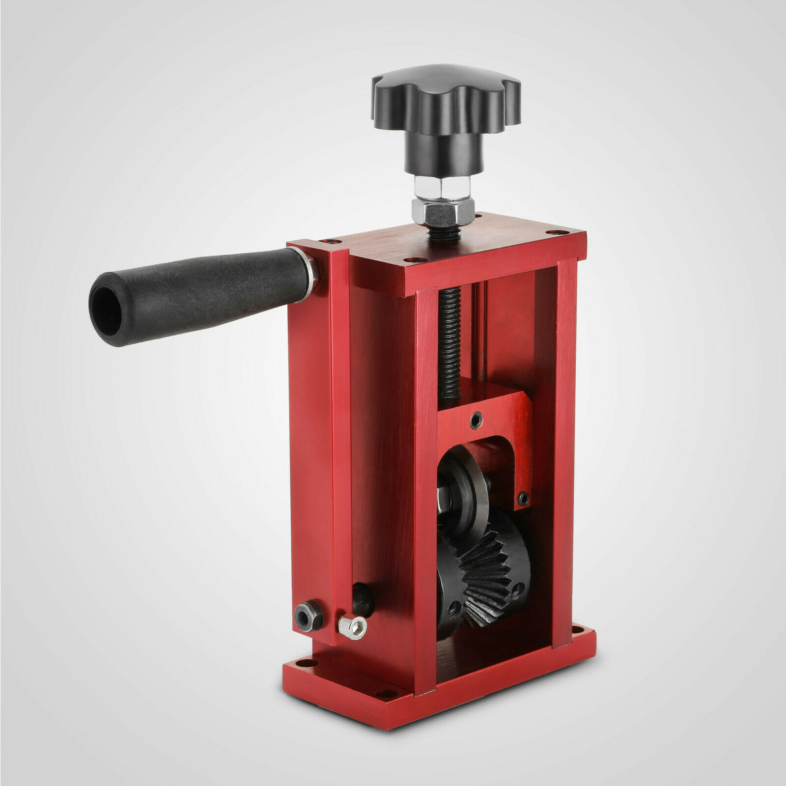 新款迷你便携式手动剥线机散线电缆电线剥皮机铝合金红色剥线机器