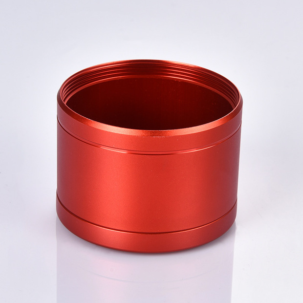 cnc数控车床加工铝制罐子空气净化器烟灰缸工艺品摆件