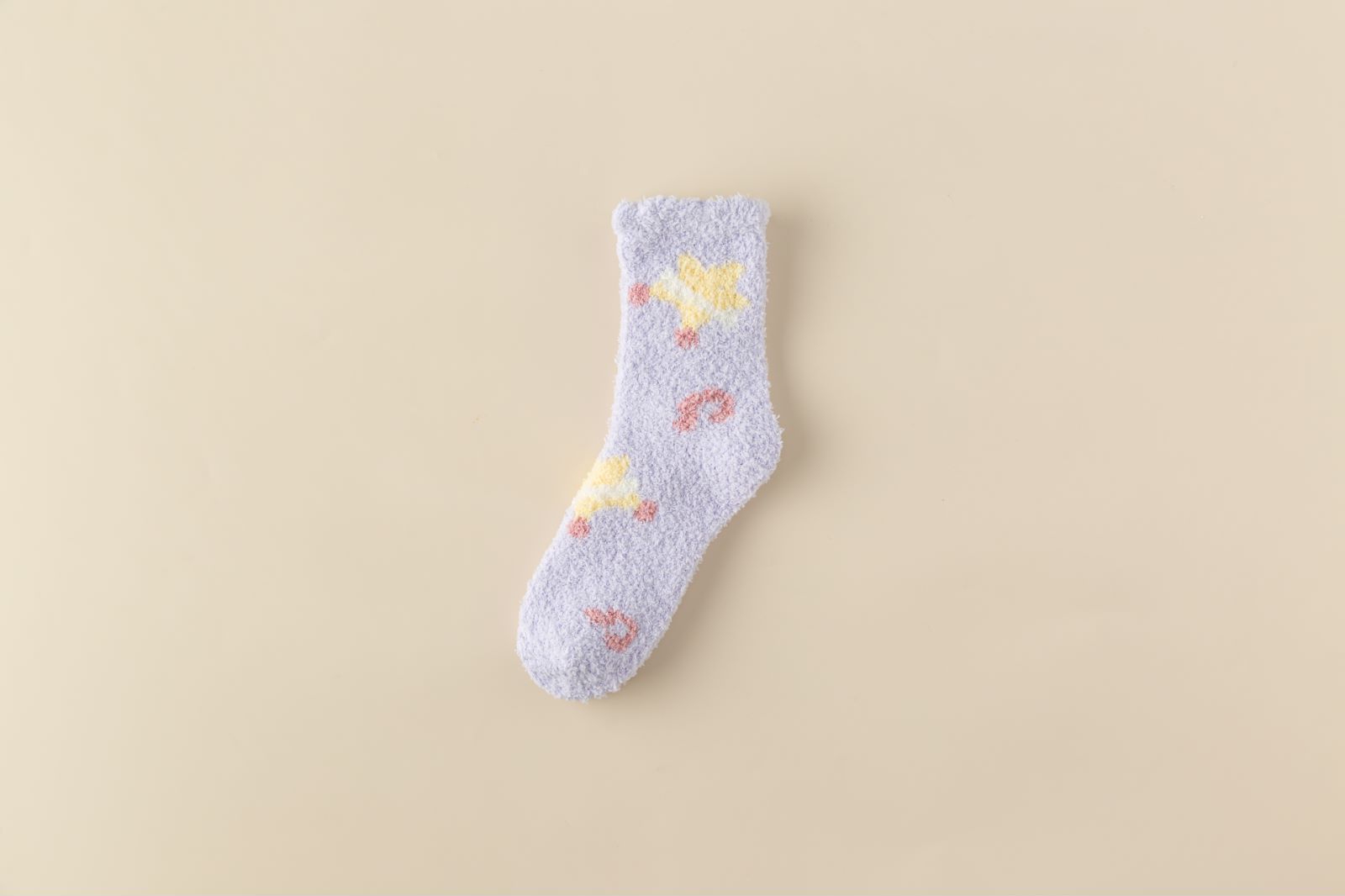 Autumn and Winter Thick Coral Fleece Socks Women's Mid-Calf Sleeping Socks Japanese Cute Animal Korean Style Student Room Socks