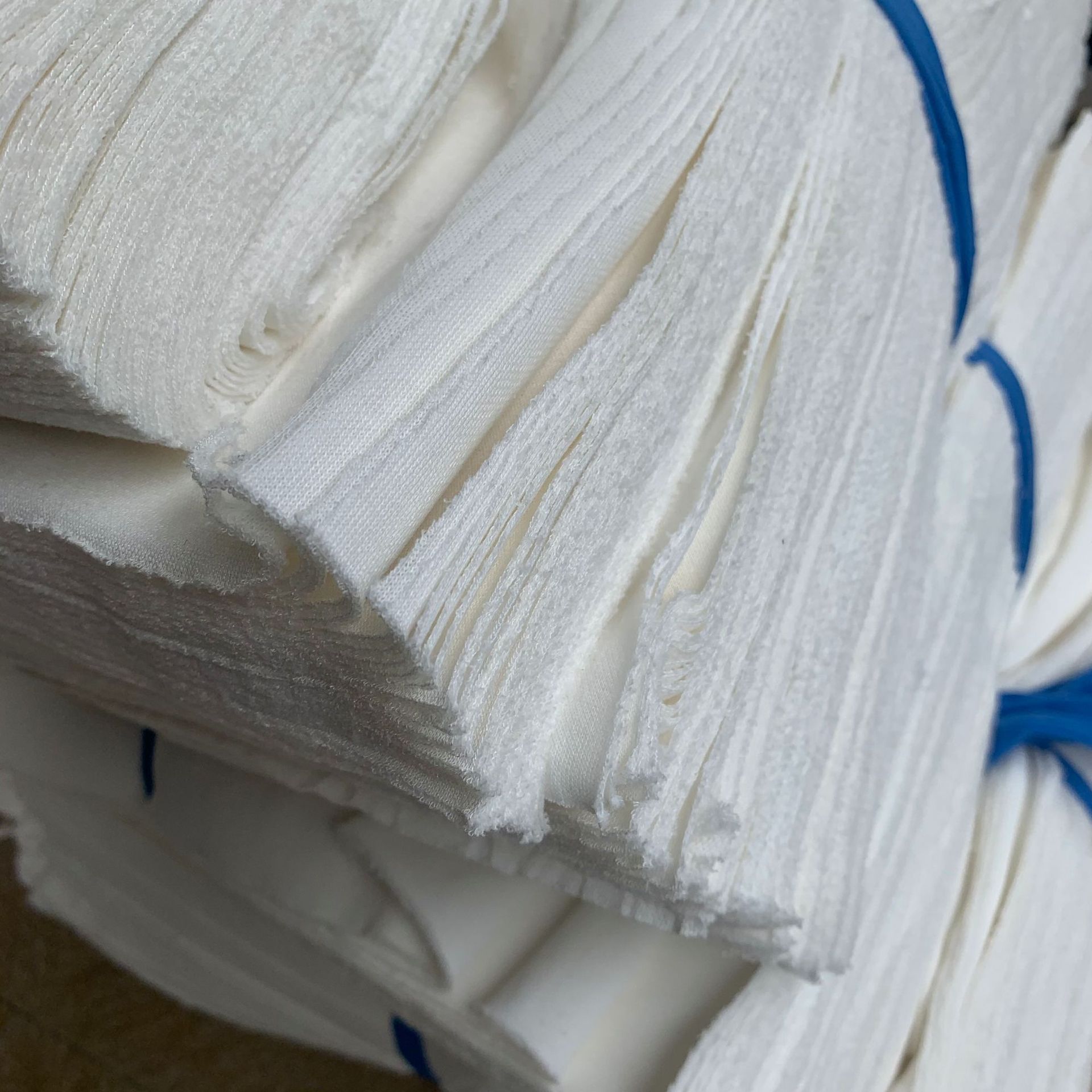 白色全新擦机布 工业抹布棉质废布大块碎布头 吸水吸油擦机布碎布