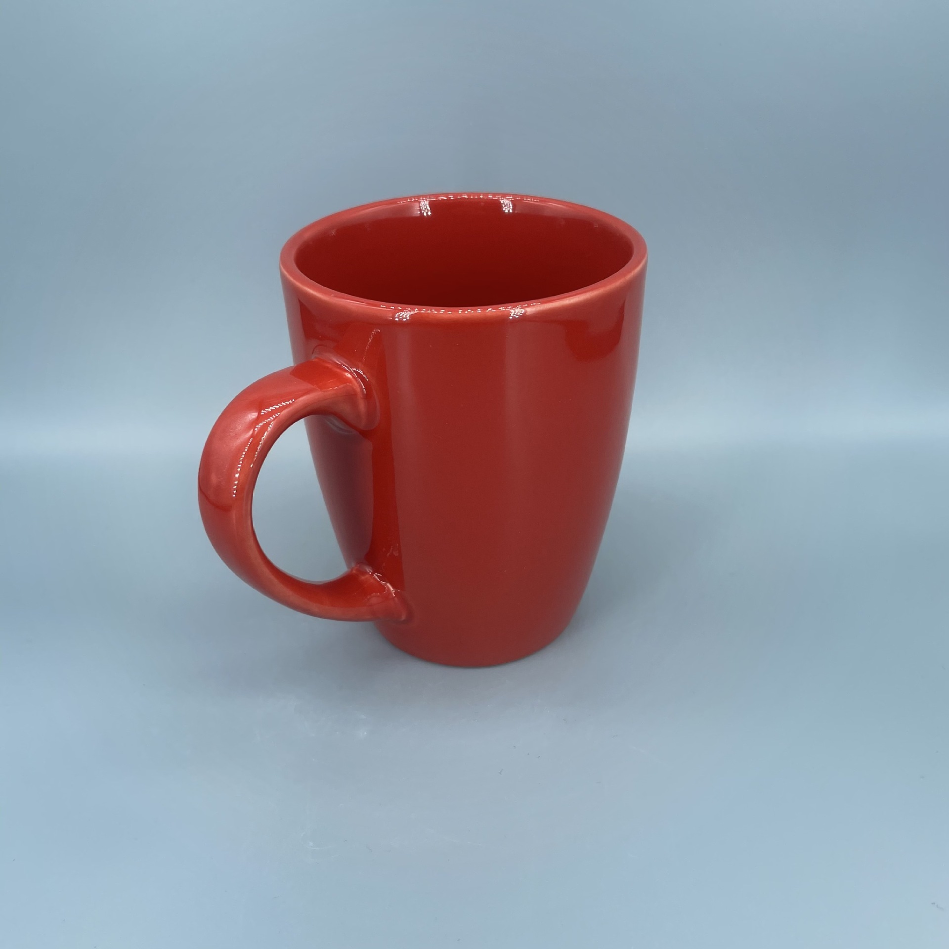 腰鼓杯 大肚杯陶瓷马克杯 双色单色马克杯 可logo-阿里巴巴