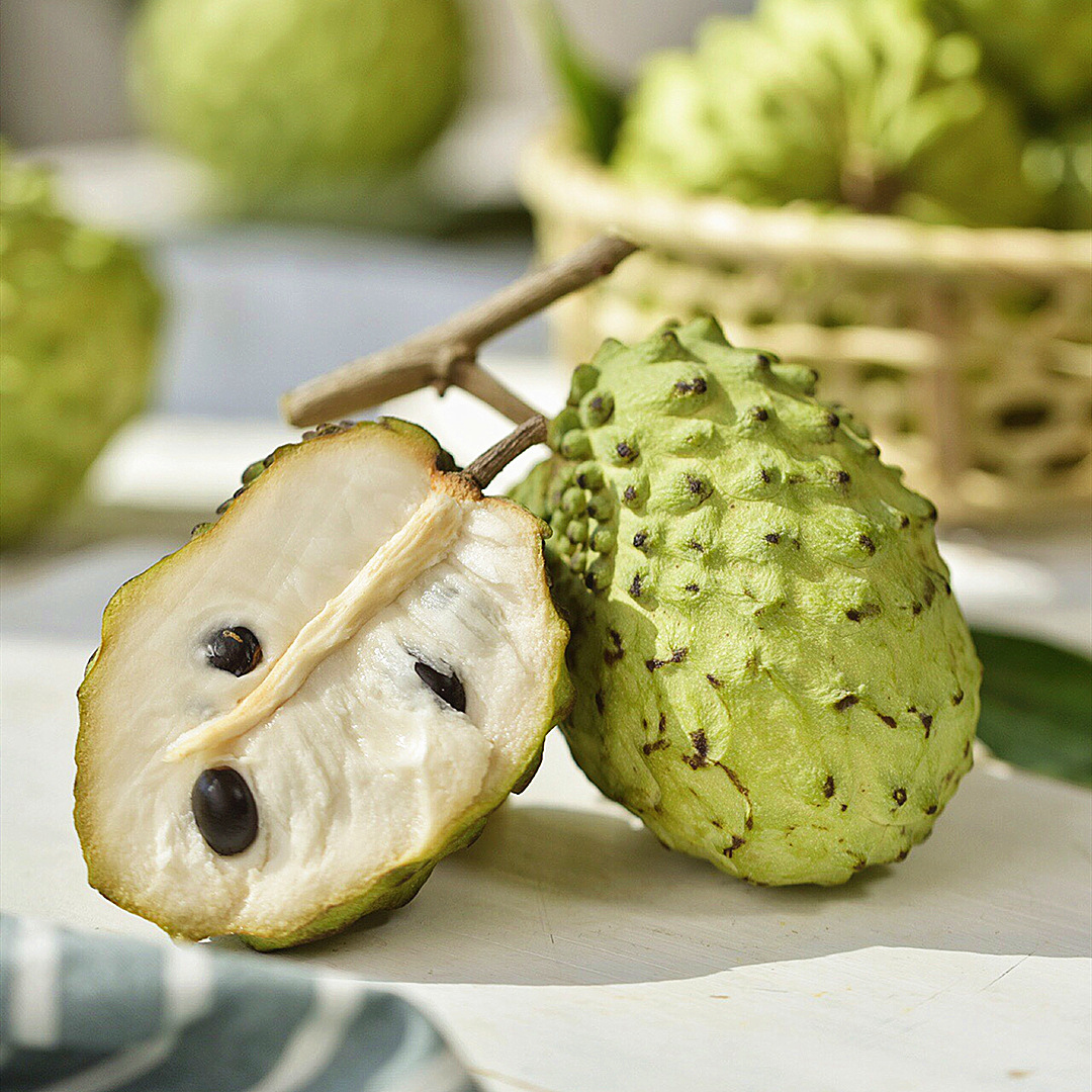 【顺丰快递】攀枝花牛奶凤梨释迦果5斤 新鲜水果