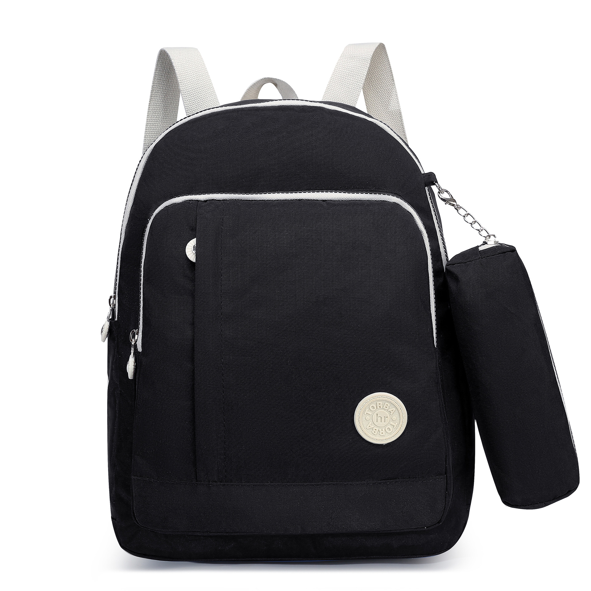 Casual Simple Backpack Large Capacity Schoolbags for Boys and Girls Pencil Case Cross-Border Fashion Leisure Travel Backpack Fashion