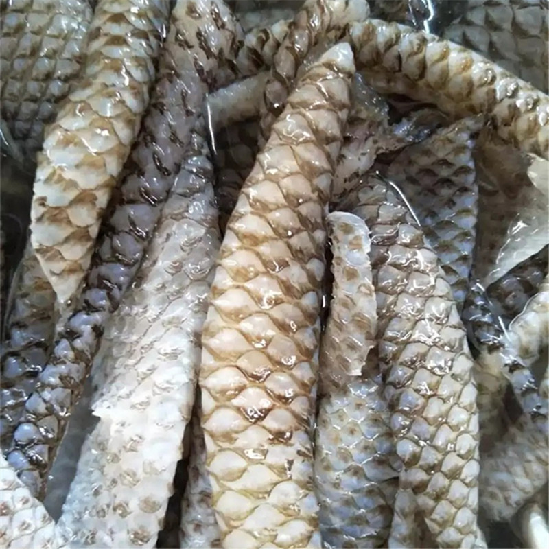 源晟泰鱼皮凉拌鱼皮原味罗非鱼皮10包20斤开胃菜酒店餐饮商用批发
