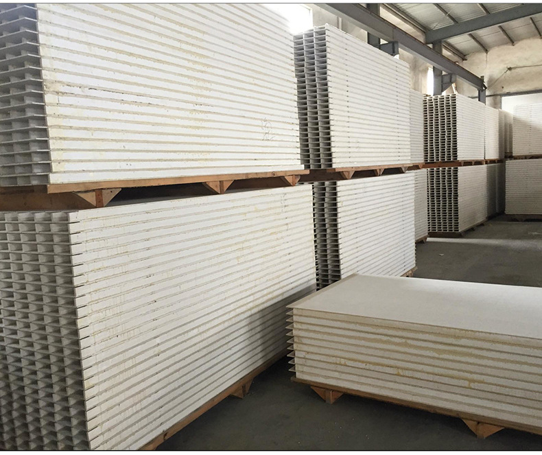 供应机制玻镁夹芯板 净化板中空玻镁板 岩棉彩钢板批发