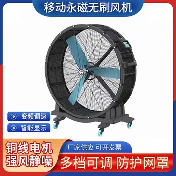工业大风扇电风扇落地扇大型可移动风扇工厂工业1.