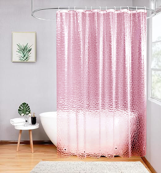 [muqing] new hot sale shower curtain waterproof partition curtain bathroom punch-free shower curtain in stock and fast delivery wholesale