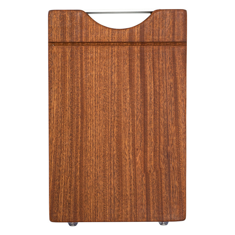 Spot Goods Whole Wood Thickened Ebony Cutting Board Kitchen Home Chopping Board Cutting-Resistant Chopping-Resistant Trough Solid Wood Cutting Board Wholesale