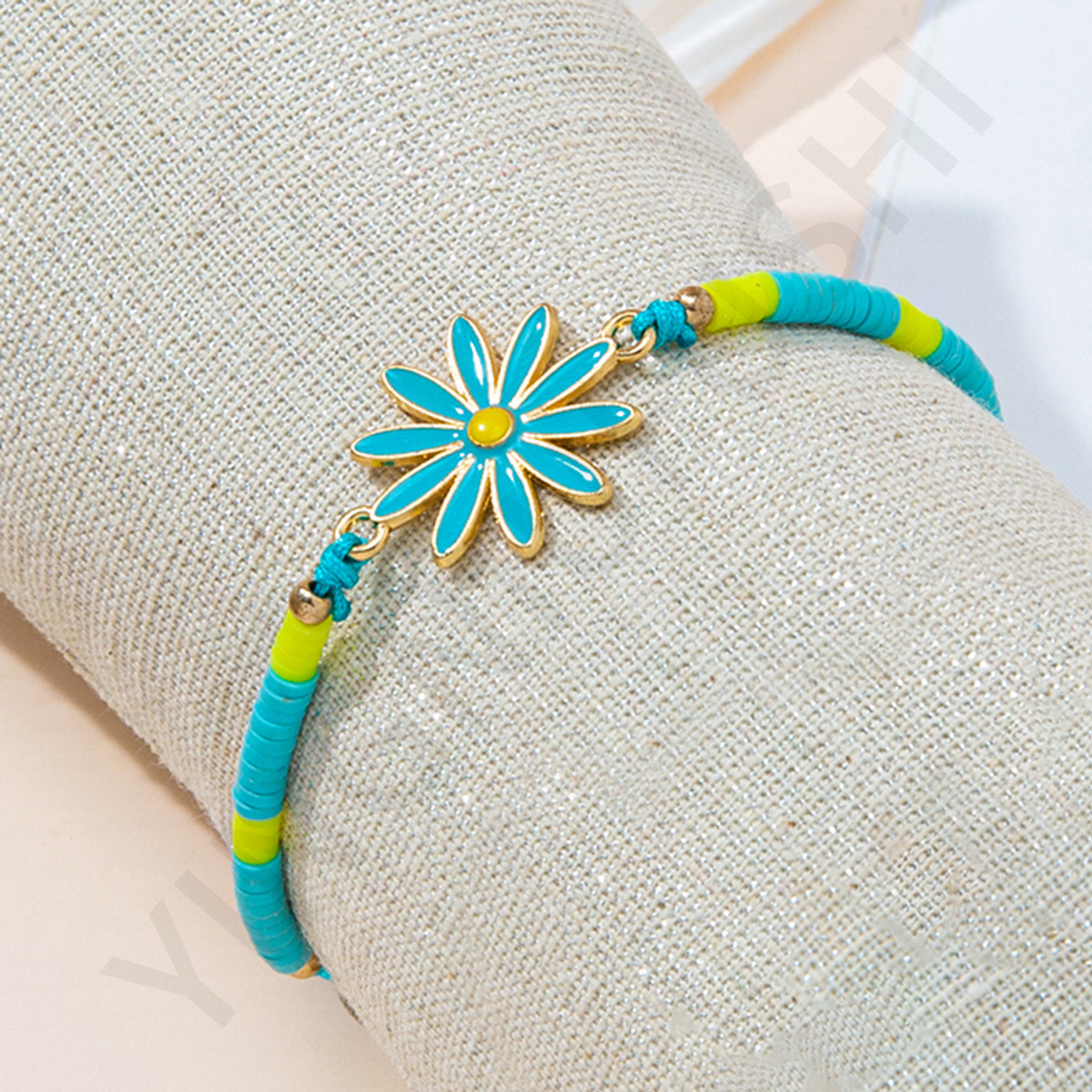 波西米亚风女士简约编织手链 可调节抽绳手饰品男女情侣闺蜜手绳