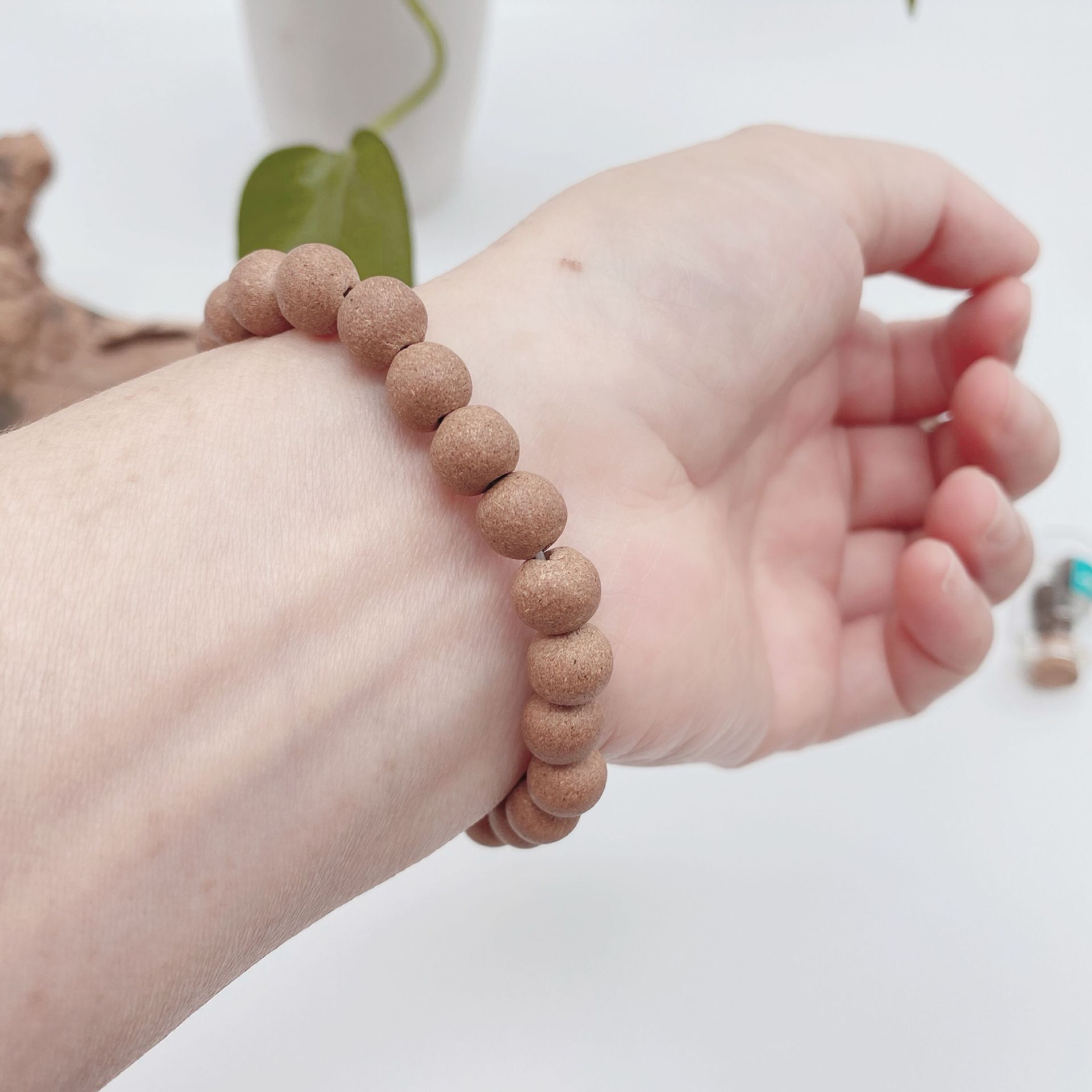 静慧文化 香味桂花香丸手串 降真香手串手链 古风合香老山檀手串