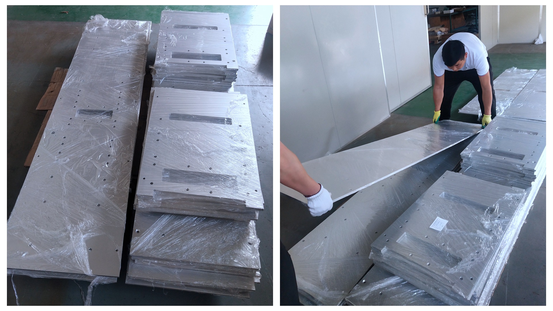 气缸推板 轴承安装板 连接板 静电固定板调速器安装板加工